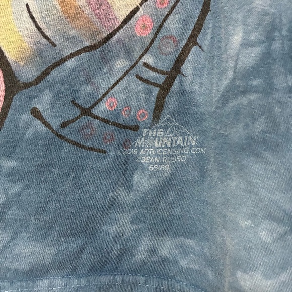 The Mountain Colorful Cat T-Shirt Men’s M 2016 Graphic Short Sleeve Pullover - Picture 3 of 5